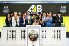 AIB Data Centers Rings the NYSE Opening Bell to Celebrate Corporate Rebranding and Public Listing