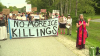 Protestors in Scarborough call for ICE to leave Maine, demand action from leaders