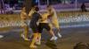 Shocking moment lone England fan is mobbed by ‘cowardly’ Argentina-supporting thugs in bloody street brawl in Majorca
