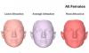 Scientists reveal the most attractive facial features in men and women - and David Gandy and Margot Robbie are the closest real-life examples