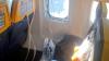 Ryanair passengers jammed case into smashed jet window but it was sucked out – & airline hasn’t contacted injured flyer