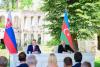 Presidents of Azerbaijan and Slovakia delivered press statements -