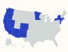 Map Shows States Suing To Stop Paramount Merger With Warner Bros.