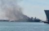 Fire Aboard US Ready Reserve Vessel in Baltimore Harbor