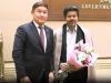 India News | Tamil Nadu: CM Vijay Meets Kazakhstan Ambassador Azamat Yeskarayev