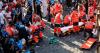 British pensioner, 86, gored at wild Spanish festival which sees bulls charge through Pamplona streets
