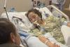 Newlywed bride breaks silence after being airlifted from Japan on honeymoon