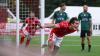 Larne book 'free hit' date with European giants after Inver Park victory