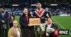 Daniel Tupou celebrates 300th NRL game with royal support and a hat-trick