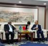 Foreign Minister meets Chairman of the China International Development Cooperation Agency in Beijing