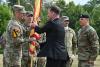 USAG Bavaria fares Flanagan well, welcomes Drouin during change of command