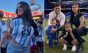 The Argentina WAG with split loyalties ahead of 'strange' World Cup clash: £106m Chelsea star's grateful partner says Britain 'has given us a lot' and has BANNED her son from singing anti-England chant