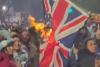 Argentina fans burn Union flag as police brace for trouble ahead of England’s ‘high risk’ World Cup clash