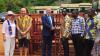 Czech Embassy, Lemon Family Foundation donate 400 dual desks to basic school