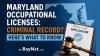 Can You Get A Maryland Occupational License With A Criminal Record? Here’s What State Law Says