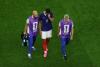 William Saliba forced off with back injury during France’s semi-final defeat to Spain