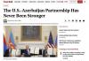 Townhall: U.S.-Azerbaijan partnership reaches its peak