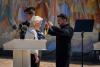 A top EU official pledges military support for Ukraine's sovereignty against Russia's invasion