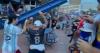 Argentina fans fight among themselves before World Cup clash with England