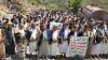 Rallies in Hajjah condemn Saudi enemy's attack on Sana'a Airport