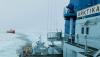 Russian nuclear icebreaker escorts North Pole platform from Greenland Sea