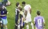 Jude Bellingham caught on video slapping Argentinian player Valentin Barco as he celebrates sending England home from the World Cup 