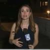 Skin-crawling moment huge COCKROACH crawls up TV reporter’s neck during live broadcast – and viewers praise her reaction