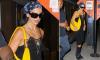 Dua Lipa makes a glamorous exit from a New York record studio as she wades into row over $1.6billion resort in Albania backed by Trump's daughter