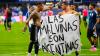 UK urges FIFA probe into Argentina’s Falklands banner