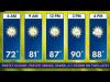 Forest City North Carolina Sees Patchy Wildfire Smoke Thursday as Highs Near 90 Bring Isolated Afternoon Storm Chances After 2 PM
