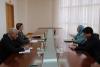 Meeting between the Deputy Minister of Foreign Affairs of Turkmenistan and the Ambassador of the State of Palestine