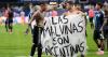 Falklands veteran responds to 'jingoistic' Argentine banner after England win