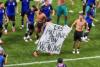 Argentina Stars Taunt England With 'Falklands Are Argentine' Banner After World Cup Victory