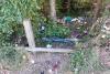 Travellers leave Barton Field near Westleigh Park but bags of rubbish remain