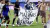 UK says Falkland Islands 'definitely ours' after Argentina banner