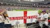England superfan's flag displayed at every Three Lions World Cup game - just weeks after he died