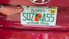 Squeeze what? Florida woman is the talk of town with racy license plate she got in mail