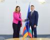Innovation Minister Confers with Armenian Ambassador