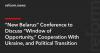 “New Belarus” Conference to Discuss “Window of Opportunity,” Cooperation With Ukraine, and Political Transition
