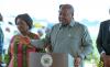 President Mahama cuts sod for 24-Hour economy market at Juap...