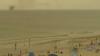 Hazy skies don't dissuade visitors to Hampton Beach