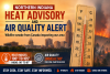 Northern Indiana Under Heat Advisory, Air Quality Alert as Canadian Wildfire Smoke Lingers