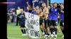 UK reacts to Falklands banner after World Cup semifinal