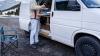 Utah van dweller parked legally on public land wakes to a survey of the homeless