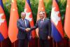 Chinese premier holds talks with Cambodian PM