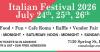 ROMA LODGE ITALIAN FESTIVAL - Ad from 2026-07-16