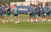 Spain Trains Under Smoky Skies Before World Cup Final
