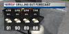 First Alert Forecast: Spotty downpour for our Friday afternoon, hot and dry weather for the weekend