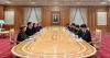 A meeting was held with the Head of the Korean-Turkmen Inter-Parliamentary Friendship Group in the Mejlis of Turkmenistan