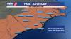 Hot and humid weather continues today